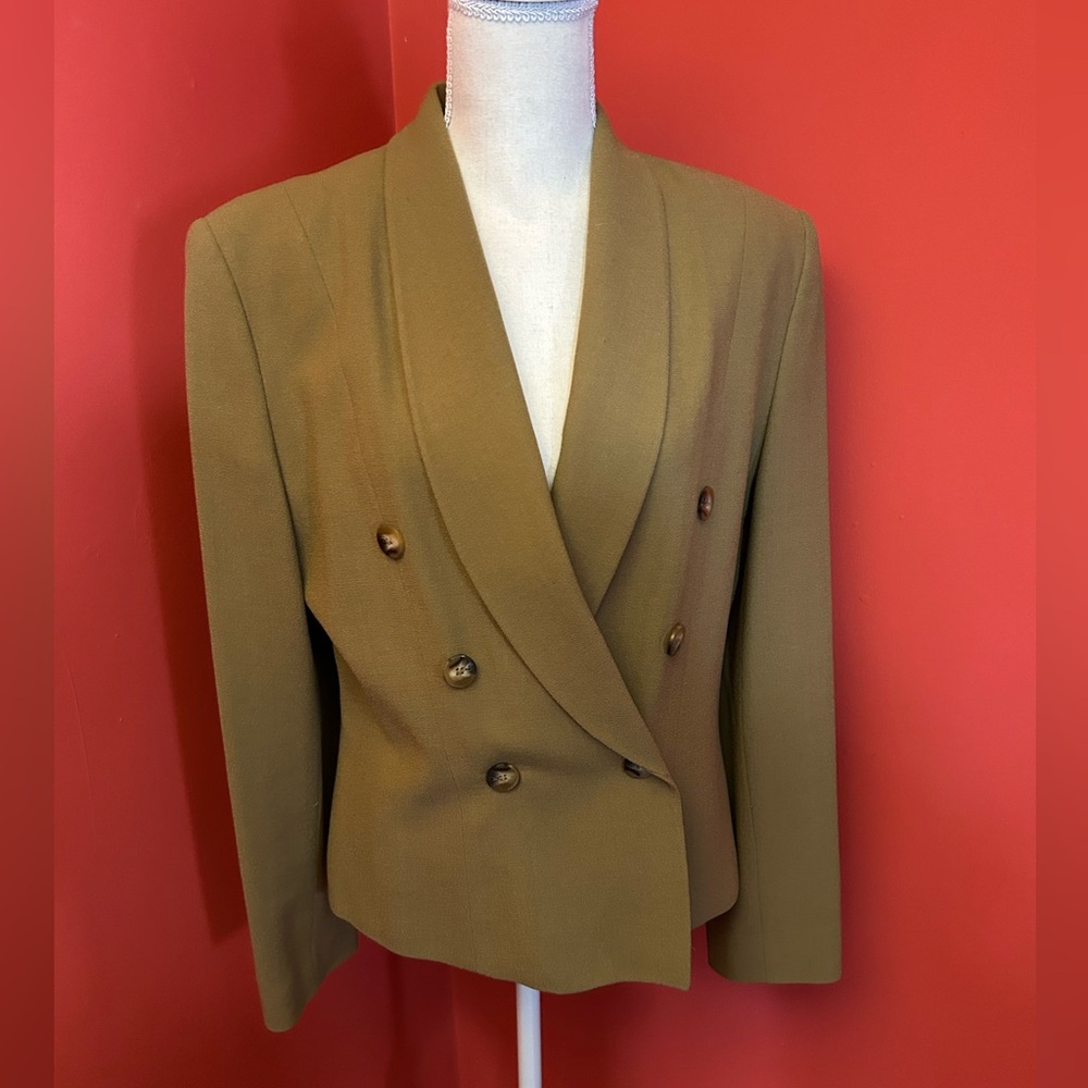 Lord & Taylor Double-Breasted Blazer